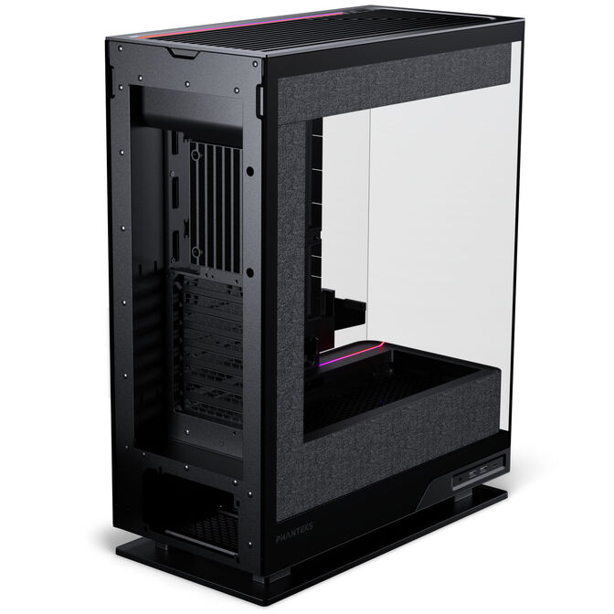 Phanteks Evolv X2 Matrix PC Case, Mid-Tower, E-ATX, Tempered Glass, Matrix LED - Black image number 4