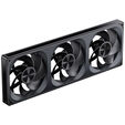 Jonsbo ZA-420BR PWM Fan, Reverse, ARGB - 3x 140mm, black image number null