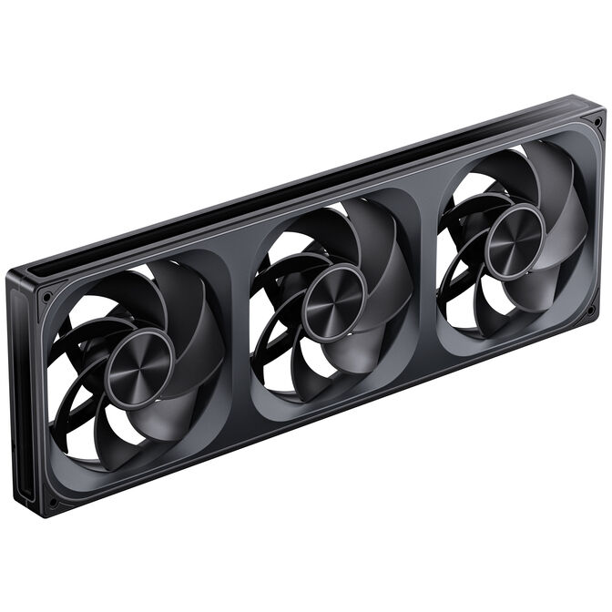 Jonsbo ZA-420BR PWM Fan, Reverse, ARGB - 3x 140mm, black image number 1