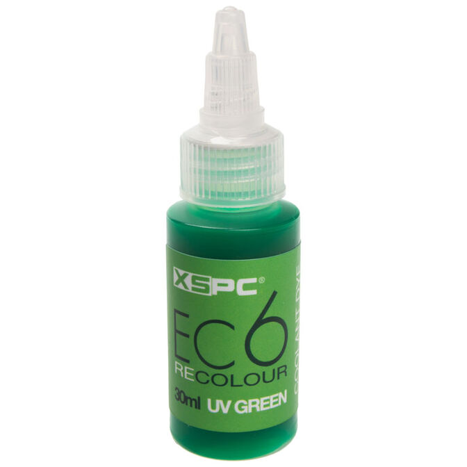 XSPC EC6 ReColour Dye, UV Green - 30ml image number 0