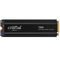 Crucial T500 NVMe SSD, PCIe 4.0 M.2 Type 2280 - 4TB, with heatsink