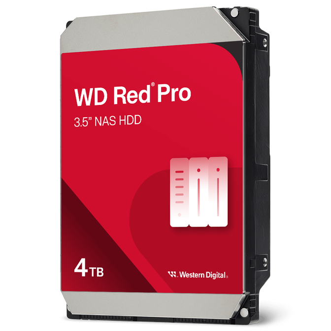 Western Digital Red Pro, SATA 6G, 7,200 RPM, 3.5 inch - 4 TB image number 0