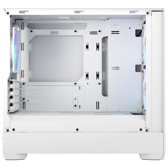 Fractal Design Pop Mini Air RGB Clear Tint Micro-ATX Case, Tempered Glass - white image number 7