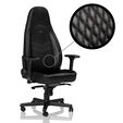 noblechairs ICON Echtleder Gaming Stuhl - schwarz/schwarz image number null