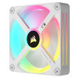 Corsair iCUE LINK QX120 RGB Series, PWM L&uuml;fter, 3er Pack inkl. RGB-Controller - 120mm, wei&szlig;, Starter image number null