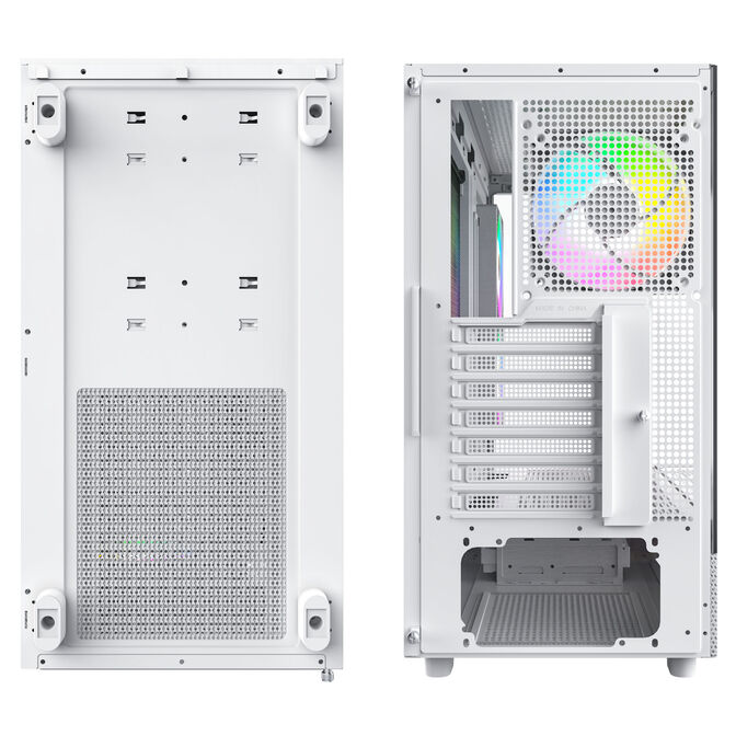 Montech XR Mid Tower, Tempered Glass - White image number 4