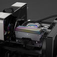 Corsair Dominator Titanium DDR5-6000 RAM, CL30, EXPO - 64 GB Dual-Kit, grau image number null