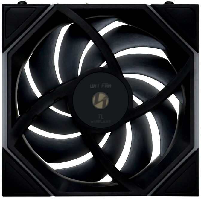 Lian Li UNI FAN TL Wireless L&uuml;fter, ARGB, PWM, 3er-Pack - Reverse Blade, 120mm, schwarz image number 6