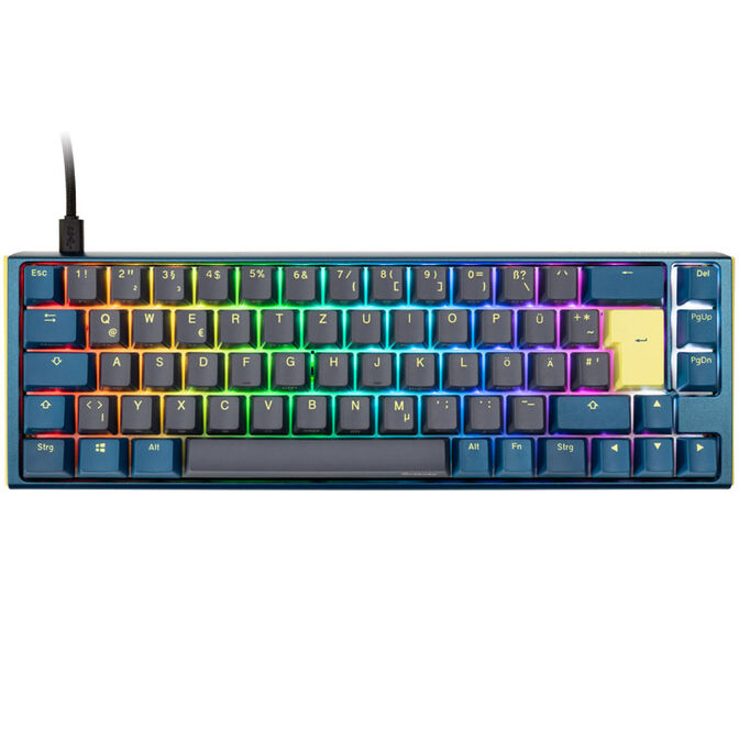 Ducky One 3 Daybreak SF Gaming Keyboard, RGB LED - MX-Black image number 1