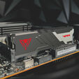 Patriot Viper Venom DDR5-7200 RAM, CL34, XMP 3.0 and EXPO - 32GB Dual Kit, black image number null
