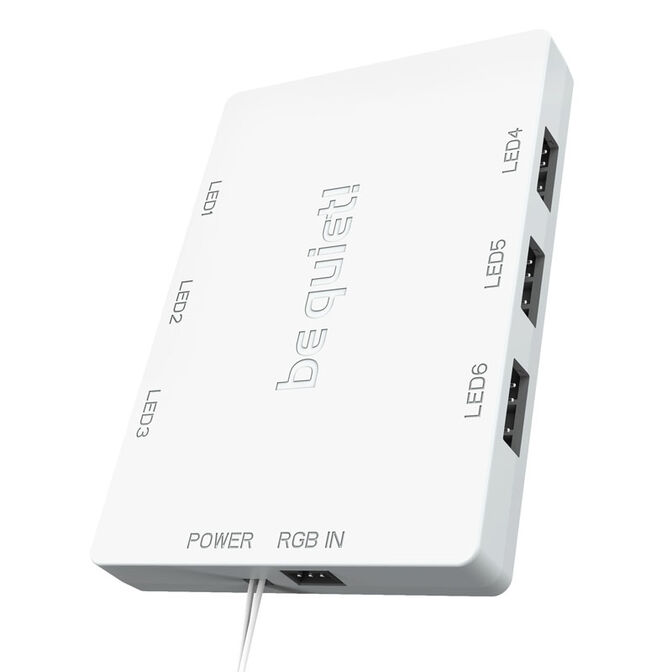 be quiet! Light Wings ARGB PWM Fan, Triple Pack - 140mm, white, High Speed image number 3