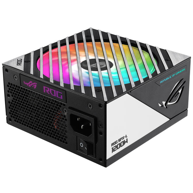 ASUS ROG Loki SFX-L 1200W, 80 PLUS Titanium Netzteil, modular, PCIe 5.0 - 1200 Watt, wei&szlig; image number 2