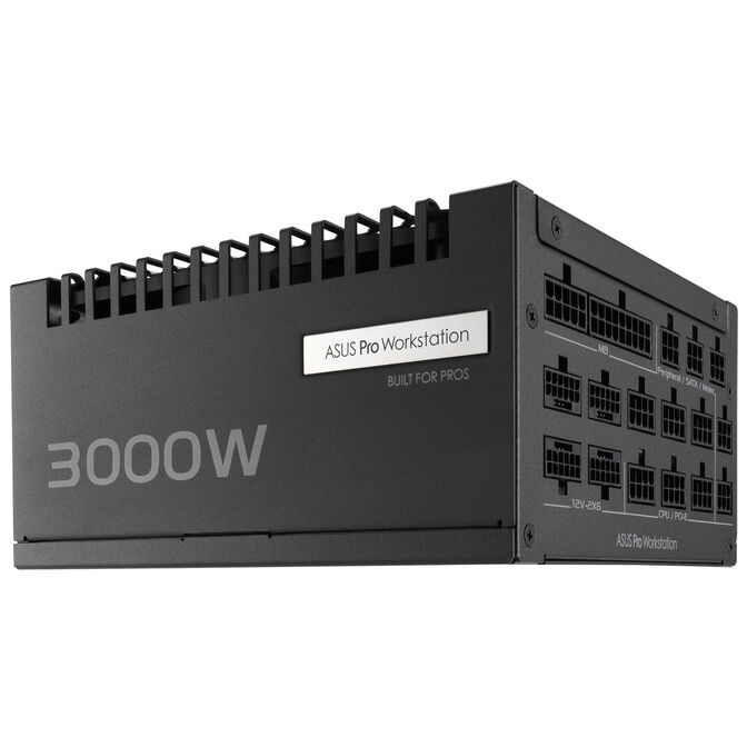 ASUS Pro WS Platinum, 80 PLUS Platinum power supply, modular, ATX 3.1, PCIe 5.1 - 3000 Watt image number 5