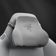 Razer Iskur V2 NewGen Gaming Chair, ergonomic design, HyperFlex lumbar support, 4D armrests - black/light grey image number null