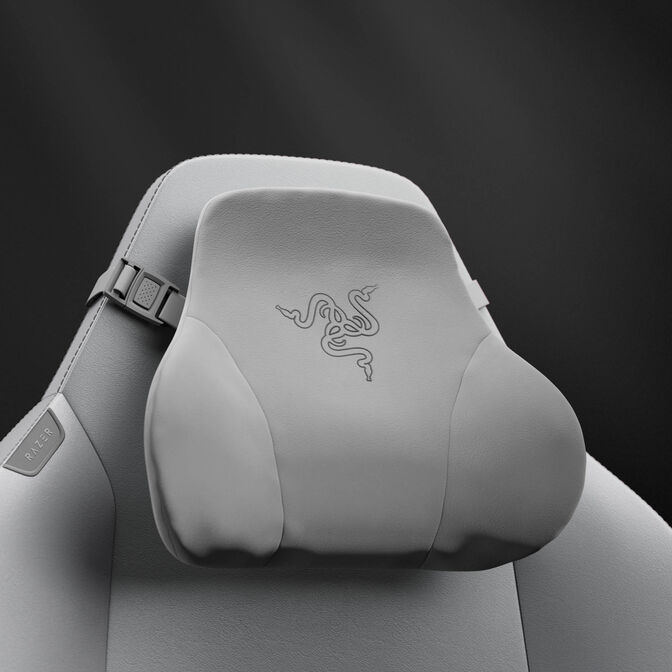 Razer Iskur V2 NewGen Gaming Chair, ergonomic design, HyperFlex lumbar support, 4D armrests - black/light grey image number 8