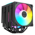 Alpenf&ouml;hn Matterhorn 2 Aurora Max CPU Cooler, 250 W TDP, Dual-Tower, 2x 120 mm PWM, ARGB &ndash; Black image number null
