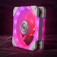 EK Water Blocks EK-Quantum Impulse 120 D-RGB PWM Fan - 120mm, white image number null