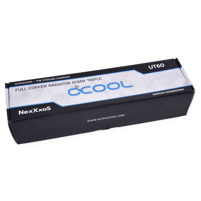 Alphacool NexXxoS HPE-60 Full Copper X-Flow 80mm Triple Radiator image number 5