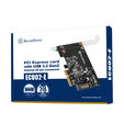 Silverstone SST-ECU02-E USB adapter card, PCIe 3.0, 1x USB-C 3.1 internal - Low Profile image number null