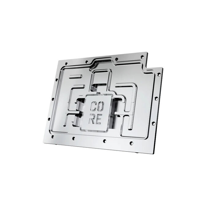 Alphacool Core RX 9070 TUF/Prime GPU Wasserblock, ARGB, mit Backplate - Acryl image number 3