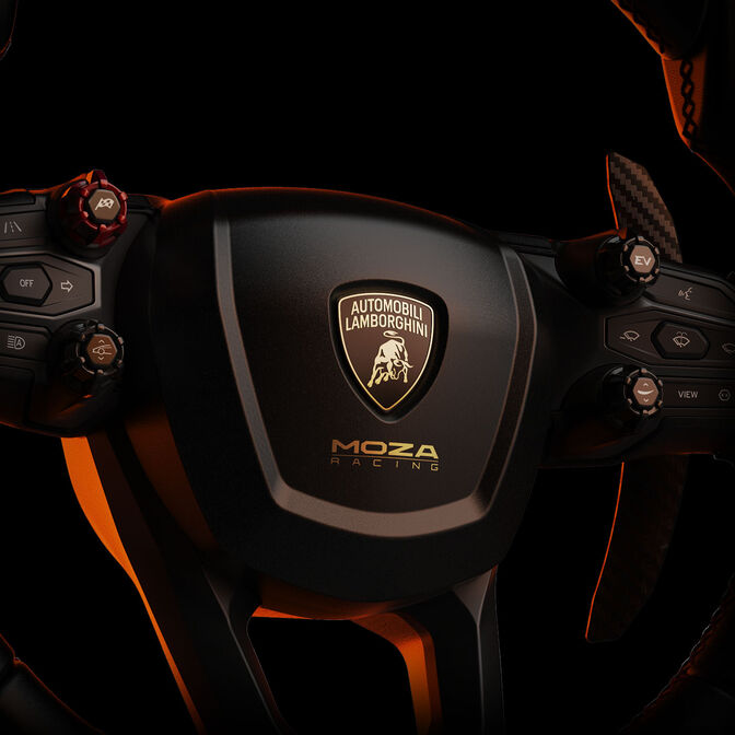 MOZA Racing Lamborghini REVUELTO Simracing Steering Wheel image number 5