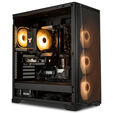 KingForge Gaming-PC Silber, AMD Ryzen 5 9500F, RX 9060 XT 16GB, Phanteks Eclipse G370A &ndash; Fertig-PC mit Windows image number null
