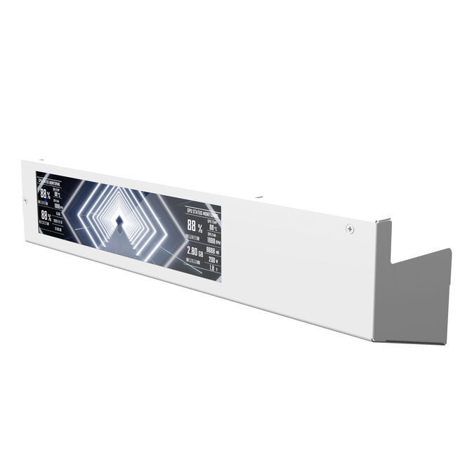 Lian Li 9.2-inch LCD Kit for O11 Vision-M, Divider with Display, 1920 x 462 pixels - White image number 0