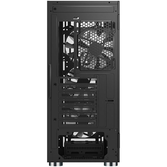 Montech X3 Glass Mid Tower, RGB, Tempered Glass - Black image number 5