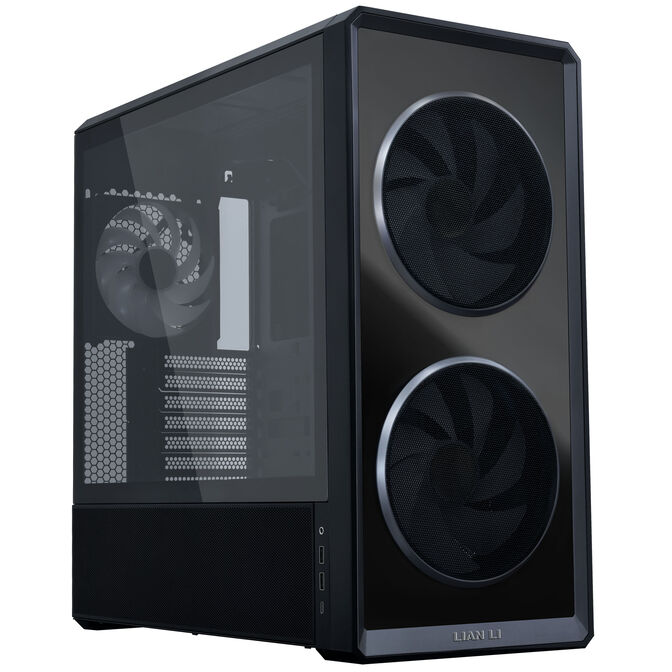 Lian Li LANCOOL 217 INF PC-Geh&auml;use Bundle + 3x UNI FAN SL-INF 120 Reverse Blade L&uuml;fter - schwarz image number 2