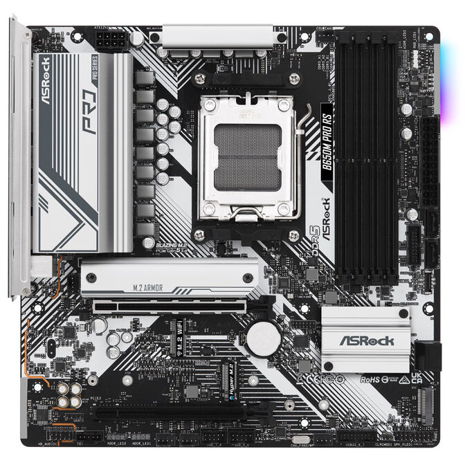 ASRock B650M Pro RS, AMD B650 Mainboard - Sockel AM5, DDR5 image number 2
