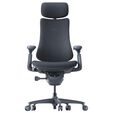 LiberNovo Omni office chair, active backrest, massage - black image number null