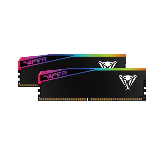 Patriot Viper Gaming RGB Elite 5 Ultra DDR5-8000 RAM, CL 36, AMD EXPO, Intel XMP 3.0 - 2x 24GB, black image number 0
