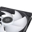 SilverStone VISTA Performance PWM L&uuml;fter, ARGB - 140 mm, Schwarz image number null
