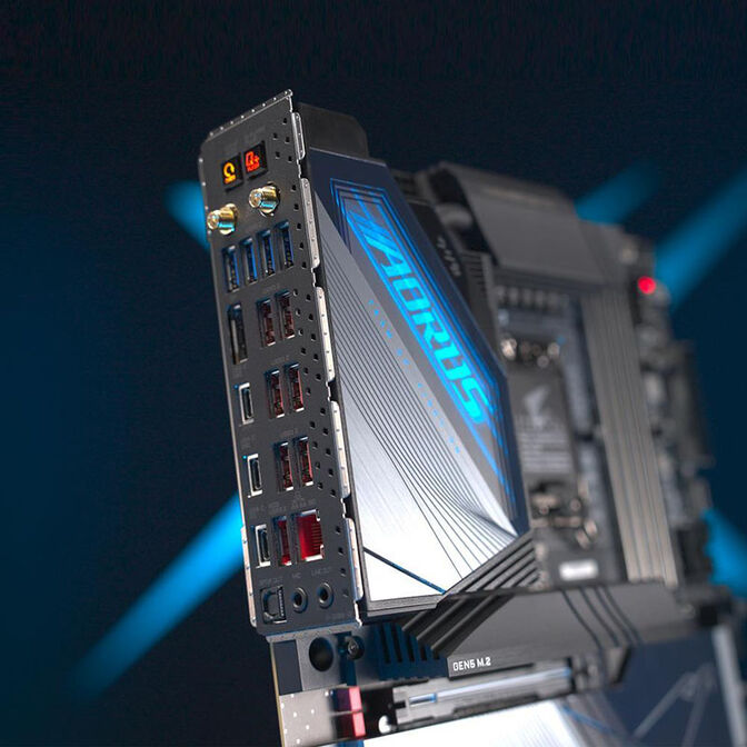 GIGABYTE Z790 Aorus Master X motherboard, Socket 1700, Intel Z790, E-ATX, DDR5 image number 4