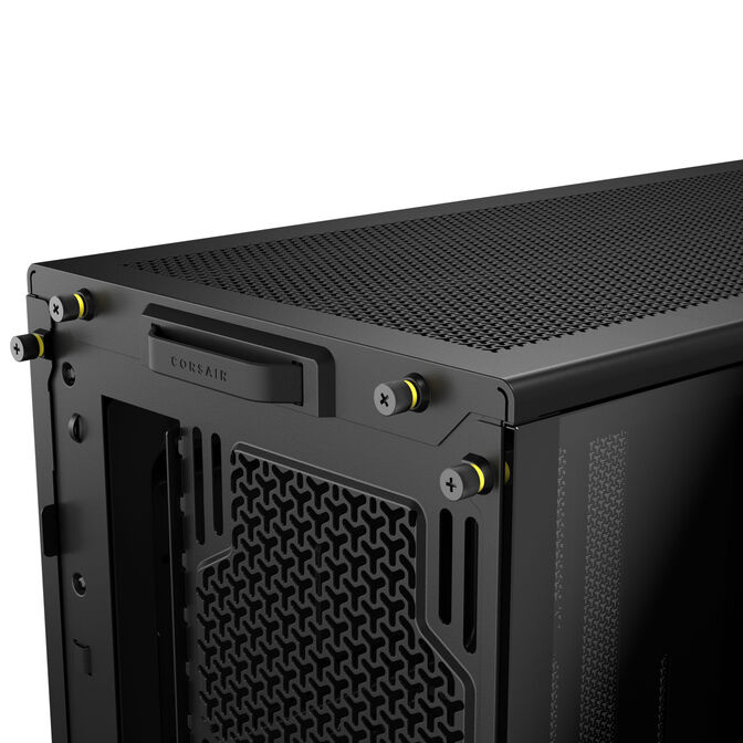 Corsair Frame 4000D PC case, Mid Tower, E-ATX, Tempered Glass - black image number 12