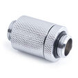 Alphacool ES D-Plug 25,5-40,5mm, G1/4 AG auf G1/4 AG - chrome image number null