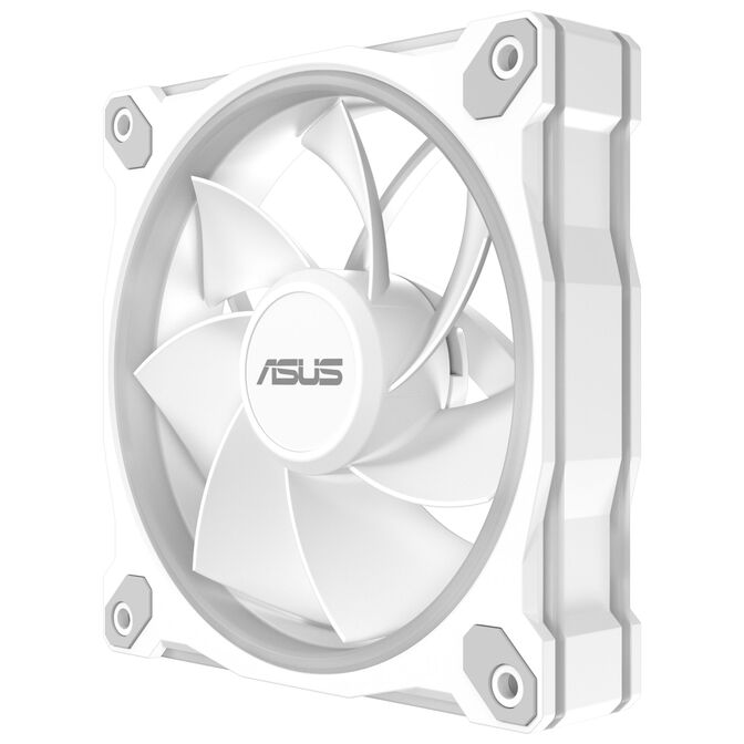 ASUS Prime MR120 ARGB-L&uuml;fter, PWM, Reverse - 120mm, wei&szlig; image number 7