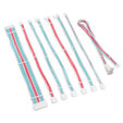 Kolink Core Pro Braided Cable Extension Kit 12V-2x6 Type 1 - Brilliant White/Neon Blue/Pure Pink image number null