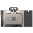 Corsair Hydro X Series XG5 RGB 5090 Astral GPU Water Block - Acrylic, Nickel image number null