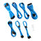 CableMod C-Series PRO ModMesh 12VHPWR Cable Kit for Corsair RM, RMi, RMx (Black Label) - light blue