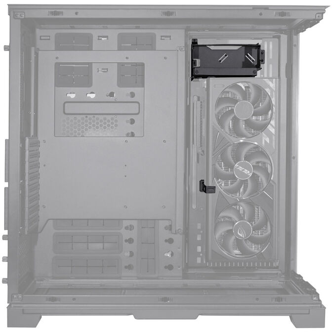 Lian Li O11DEXL-1W Upright GPU Bracket - white image number 2