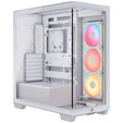 Corsair 3500X LX-R PC-Geh&auml;use, Midi-Tower, E-ATX, RGB, Tempered Glass - wei&szlig; image number null