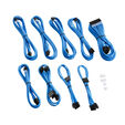 CableMod C-Series PRO ModMesh Cable Kit for RMi/RMx/RM (Black Label) - light blue image number null