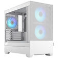 Fractal Design Pop Mini Air RGB Clear Tint Micro-ATX Case, Tempered Glass - white image number null