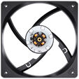 Jonsbo SL-120 Reverse Blade PWM Fan, ARGB - 120mm, black image number null