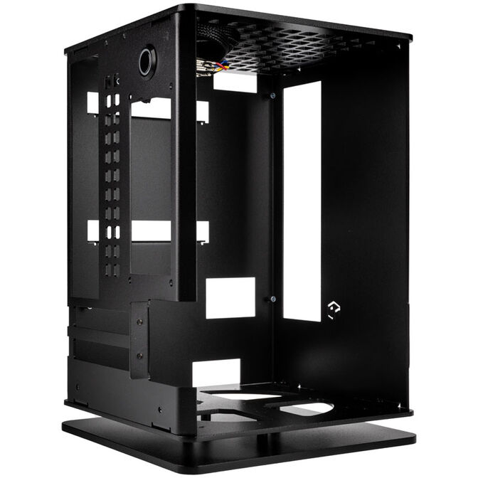 HGC Osmi 3.1 Aluminium Mini-ITX Geh&auml;use - schwarz image number 5