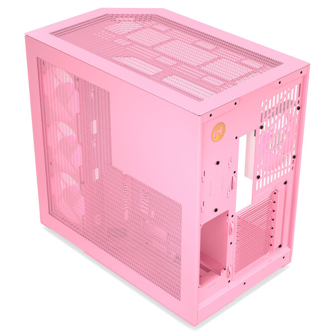 HYTE Y50 Midi-Tower PC-Geh&auml;use, E-ATX, Tempered Glass - Strawberry Milk image number 6