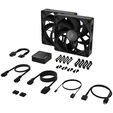 Corsair iCUE LINK RX140 MAX Series, PWM Fans 2-Pack - 140mm, black image number null