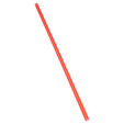 Bitspower Crystal Link Tube 12/10mm, L&auml;nge 1000mm - rot image number null