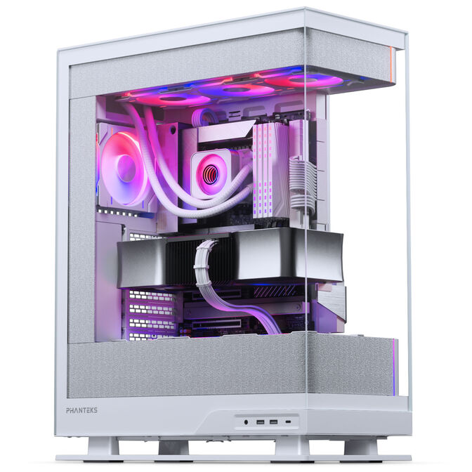 Phanteks Evolv X2 Matrix Case Bundle, Mid-Tower, E-ATX, Tempered Glass + Nxlinq V2 HUB - white image number 3